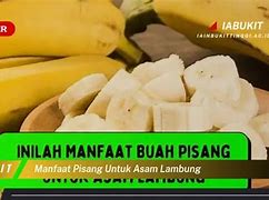 Manfaat Pisang Mas Untuk Asam Lambung